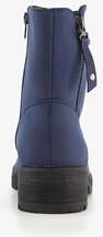 Blue Box dames enkellaarsjes donkerblauw