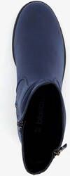Blue Box dames enkellaarsjes donkerblauw