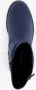 Blue Box dames enkellaarsjes donkerblauw - Thumbnail 4
