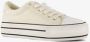 BLUE BOX dames gympen met plateauzool Beige - Thumbnail 8