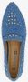 BLUE BOX dames loafers denim met studs Blauw - Thumbnail 6