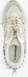 Blue Box dames pastel dad sneakers met veter