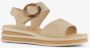 BLUE BOX dames sandalen beige bruin - Thumbnail 6