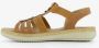 BLUE BOX dames sandalen cognac - Thumbnail 5
