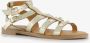Blue Box dames sandalen goud met studs - Thumbnail 7