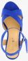 Blue Box dames sandalen met hak kobalt blauw - Thumbnail 4