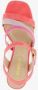 BLUE BOX dames sandalen oranje - Thumbnail 6