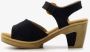 BLUE BOX dames sandalen zwart - Thumbnail 4