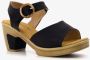 BLUE BOX dames sandalen zwart - Thumbnail 6