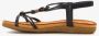 Blue Box dames sandalen zwart - Thumbnail 5