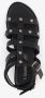 Blue Box dames sandalen zwart met studs - Thumbnail 6
