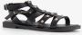 Blue Box dames sandalen zwart met studs - Thumbnail 7