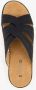 BLUE BOX dames slippers zwart bruin - Thumbnail 5