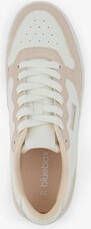 Blue Box dames sneakers beige wit