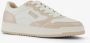 BLUE BOX dames sneakers beige wit Uitneembare zool - Thumbnail 7