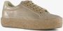 BLUE BOX dames sneakers met jute zool goud - Thumbnail 8