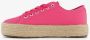BLUE BOX dames sneakers met jute zool roze - Thumbnail 6