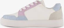 Blue Box dames sneakers wit pastel