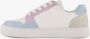 BLUE BOX dames sneakers wit pastel Uitneembare zool - Thumbnail 4