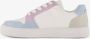 BLUE BOX dames sneakers wit pastel Uitneembare zool - Thumbnail 5