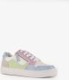 BLUE BOX dames sneakers wit pastel Uitneembare zool - Thumbnail 7