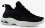 BLUE BOX dames sneakers zwart Uitneembare zool - Thumbnail 7
