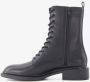 BLUE BOX dames veterboots zwart - Thumbnail 3