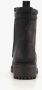 BLUE BOX dames veterboots zwart - Thumbnail 2