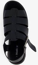 Blue Box dames vissers sandalen zwart