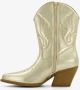 BLUE BOX dames cowboy western laarzen goudkleurig - Thumbnail 5