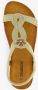 Blue Box gevlocthend dames sandalen goud - Thumbnail 6