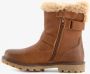 BLUE BOX gevoerde meisjes biker boots bruin - Thumbnail 2