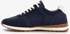 Blue Box heren sneakers blauw bruin