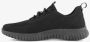 BLUE BOX heren sneakers zwart Uitneembare zool - Thumbnail 5