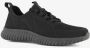 BLUE BOX heren sneakers zwart Uitneembare zool - Thumbnail 7