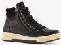 Blue Box hoge dames sneakers zwart - Thumbnail 6