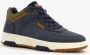 BLUE BOX hoge heren sneakers blauw cognac Uitneembare zool - Thumbnail 6