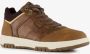 BLUE BOX hoge heren sneakers cognac Uitneembare zool - Thumbnail 6