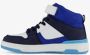 BLUE BOX hoge jongens sneakers blauw met ster Uitneembare zool - Thumbnail 3