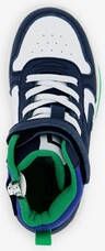 Blue Box hoge jongens sneakers blauw wit