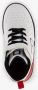 BLUE BOX hoge jongens sneakers met rode details Wit Uitneembare zool - Thumbnail 3