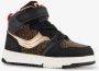 BLUE BOX hoge meisjes sneakers dierenprint zwart Uitneembare zool - Thumbnail 6