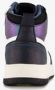 BLUE BOX hoge meisjes sneakers metallic Wit - Thumbnail 4