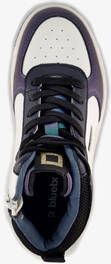 Blue Box hoge meisjes sneakers metallic