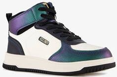 Blue Box hoge meisjes sneakers metallic