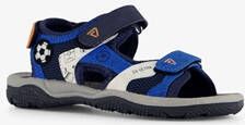 Blue Box jongens sandalen met voetbal blauw