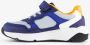 BLUE BOX jongens sneakers blauw oranje Uitneembare zool - Thumbnail 2