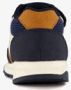 BLUE BOX jongens sneakers donkerblauw cognac Uitneembare zool - Thumbnail 4