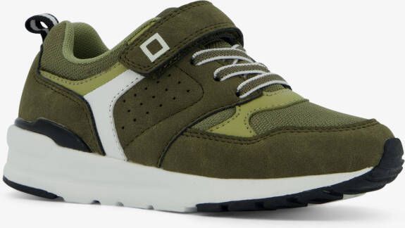 Blue Box jongens sneakers legergroen