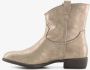 BLUE BOX lage dames cowboy western boots goudkleurig - Thumbnail 2